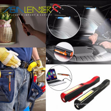 Cordless 1LED + 3W COB Rechargeable Inspection Penlight